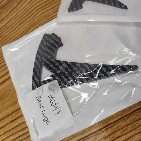 Tesla Emblems 3 In Set - Picture 3 of 9